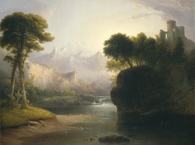 Paisaje Fantasioso de Thomas Doughty
