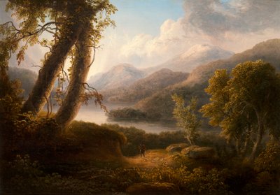 Paisaje (óleo sobre lienzo) de Thomas Doughty