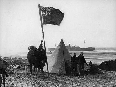 Naufragio del Delhi en la costa marroquí, diciembre de 1911 de Thomas E. and Horace Grant Grant