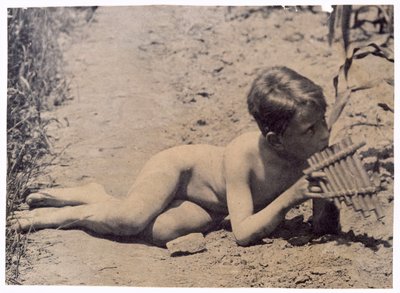 Ben Crowell Estudio para Arcadia, c. 1883 de Thomas Eakins