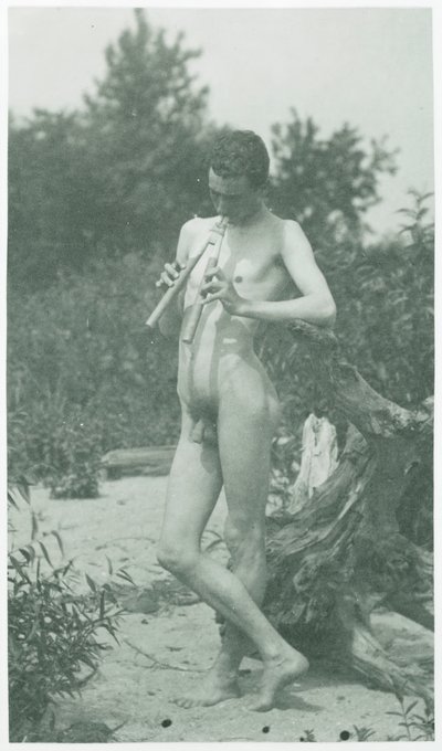 J. Laurie Wallace Estudio para Arcadia, c. 1883 de Thomas Eakins