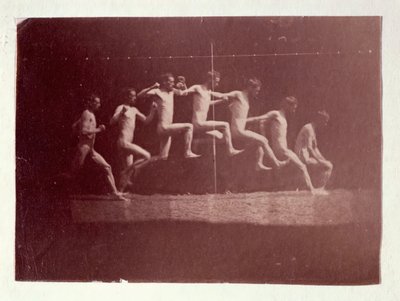 Fotografías de la rueda de Marey de George Reynolds, 1884 de Thomas Eakins