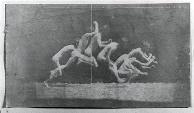 Fotografías de la rueda de Marey de George Reynolds, 1884 de Thomas Eakins