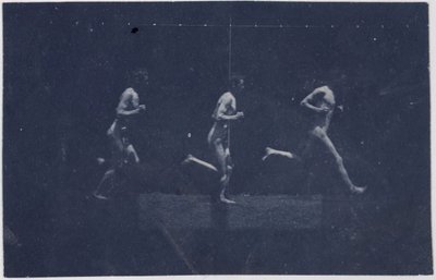 Fotografías de la rueda de Marey de George Reynolds, c. 1884 de Thomas Eakins
