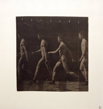 Fotografías de la rueda de Marey de modelo no identificado, c. 1884 de Thomas Eakins