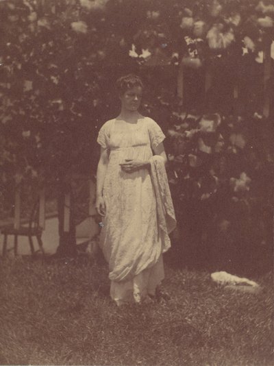 [Sra. Louis Kentin con vestido de estilo Imperio], 1880s de Thomas Eakins