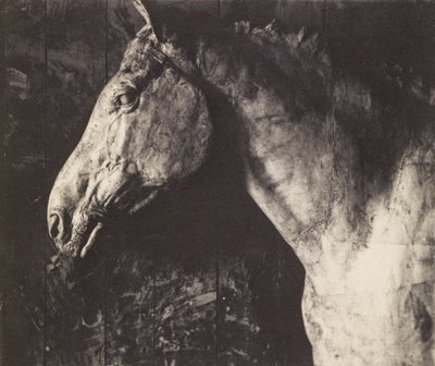 [Modelo de yeso de Clinker para un relieve ecuestre del general Grant] de Thomas Eakins