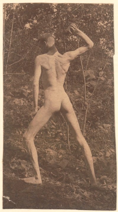 Lanzador de rocas, c. 1883 de Thomas Eakins