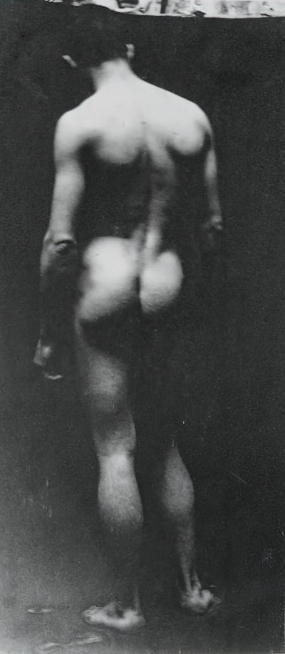 Desnudo de pie Samuel Murray, c. 1890-1892 de Thomas Eakins