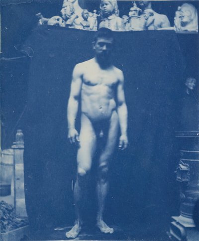 Desnudo de Pie Samuel Murray, c. 1890-1892 de Thomas Eakins