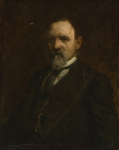 Estudio para «Retrato de Joshua Ballinger Lippincott» de Thomas Eakins