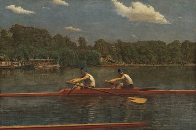 Los hermanos Biglin en carrera de Thomas Eakins