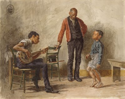 La lección de baile de Thomas Eakins