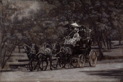 The Fairman Rogers Four-In-Hand (Una mañana de mayo en el parque) de Thomas Eakins