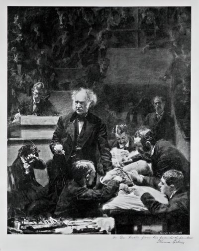 La clínica Gross, 1876 de Thomas Eakins