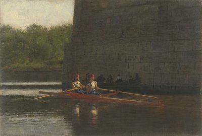 Los remeros, 1874 de Thomas Eakins
