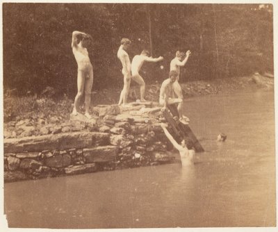Thomas Eakins y estudiantes, c. 1883 de Thomas Eakins