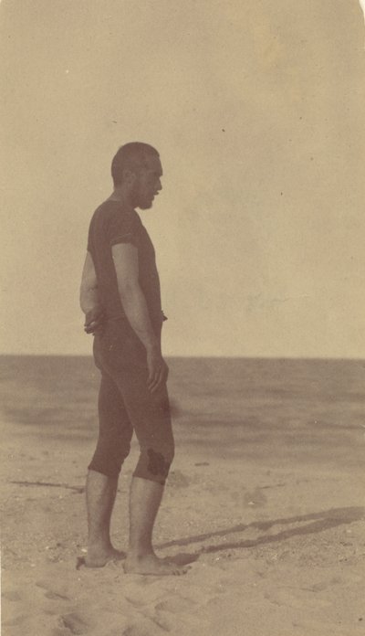 [Thomas Eakins en traje de baño], años 1880 de Thomas Eakins