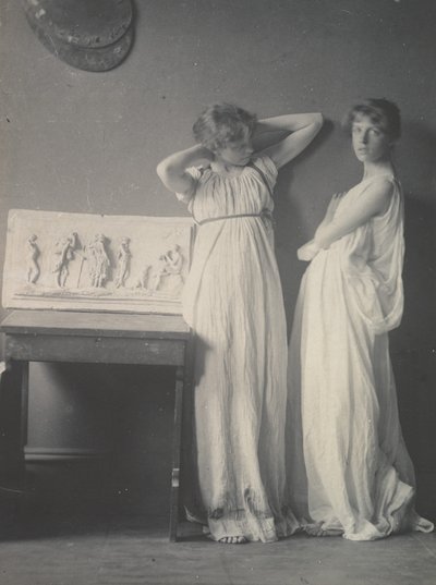 Dos Alumnos con Vestimenta Griega de Thomas Eakins