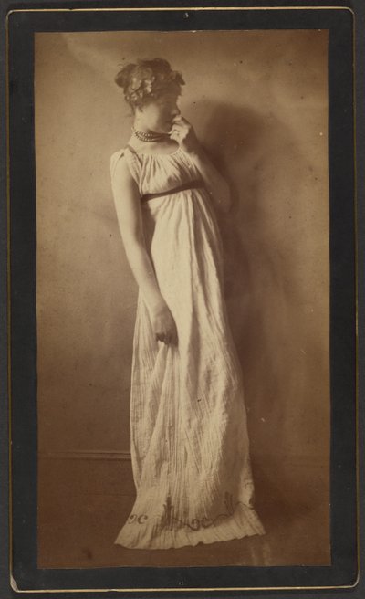 Mujer con traje clásico de Thomas Eakins