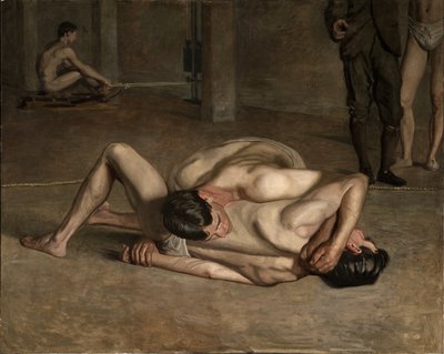 Luchadores de Thomas Eakins