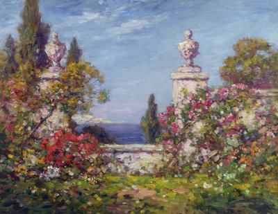 Un Jardín Mediterráneo de Thomas Edwin Mostyn