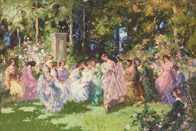 Fiesta campestre de Thomas Edwin Mostyn