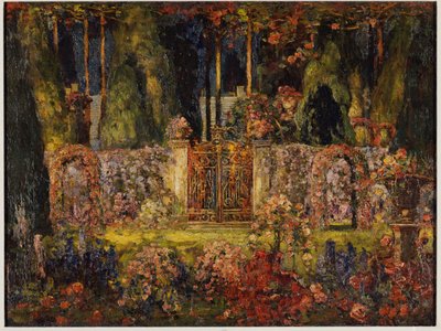 Las puertas de la mansión de Thomas Edwin Mostyn