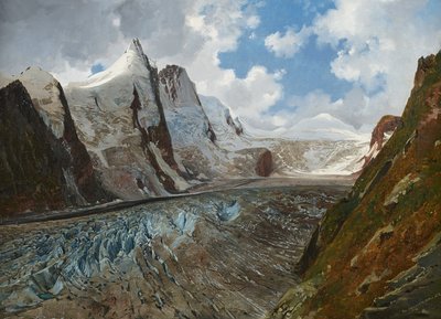 El Großglockner con el Pasterze de Thomas Ender