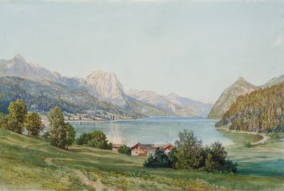 Grundlsee en Estiria de Thomas Ender