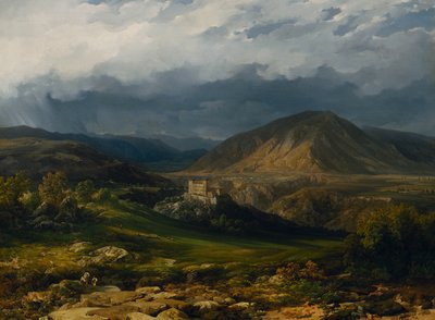 Castillo de Cles en Nonntal en Tirol del Sur de Thomas Ender