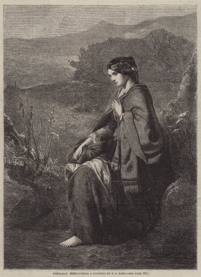 Mary de las Tierras Altas de Thomas Faed