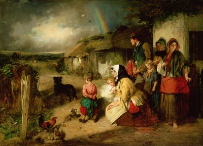 La primera ruptura en la familia de Thomas Faed