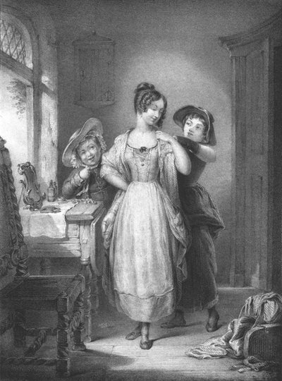 Preparativos para el Día de Mayo, 1830 de Thomas Fairland
