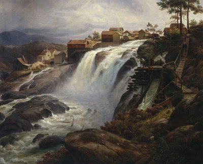 haugfoss de Thomas Fearnley