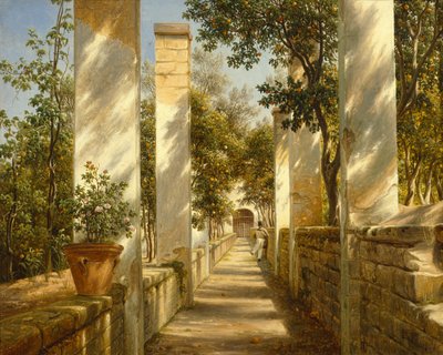 Pérgola naranja, Sorrento de Thomas Fearnley