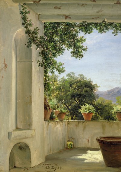 Terraza en Sorrento de Thomas Fearnley