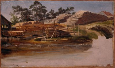 Depósito de madera de Thomas Fearnley