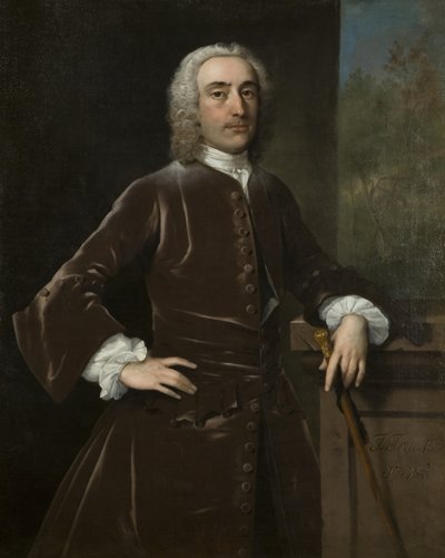 Retrato de un hombre de Thomas Frye
