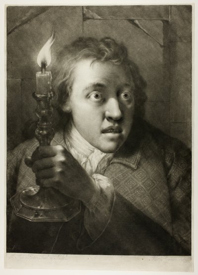 Joven con una Vela, de Cabezas de Tamaño Natural de Thomas Frye