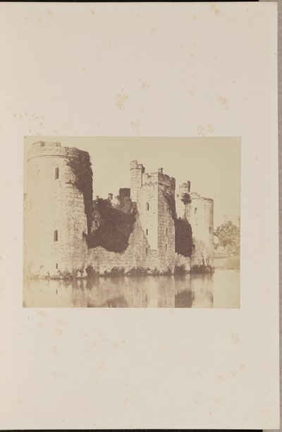 Castillo de Bodiam, Sussex, desde el sureste de Thomas G. Mackinlay