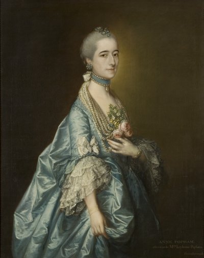 Ann Leyborne Leyborne, c.1763 de Thomas Gainsborough
