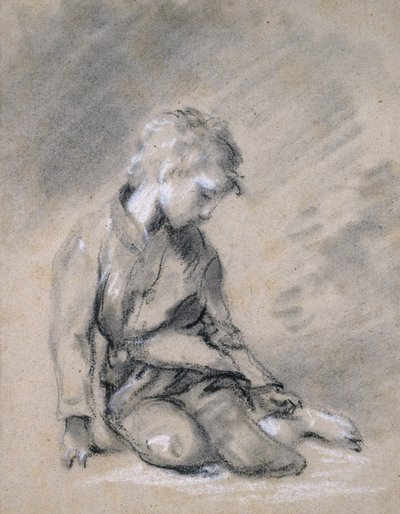 Niño Mendigo, alrededor de 1780 de Thomas Gainsborough