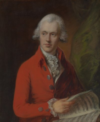 Charles Rousseau Burney 1747-1819, ca. 1780. de Thomas Gainsborough