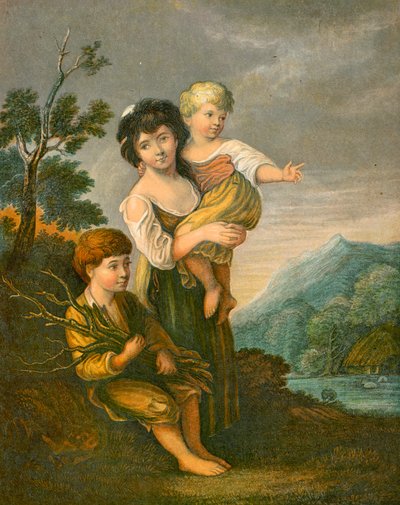 Niños de la cabaña de Thomas Gainsborough
