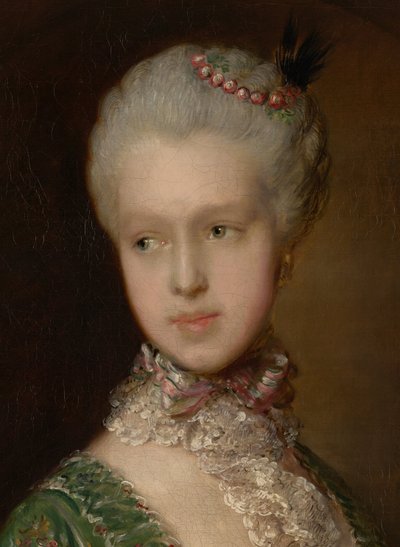 Elizabeth Wrottesley, luego duquesa de Grafton de Thomas Gainsborough