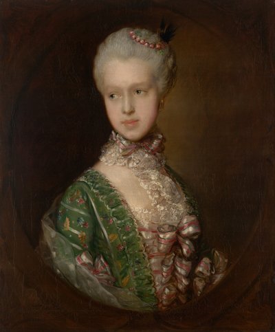 Elizabeth Wrottesley, luego duquesa de Grafton de Thomas Gainsborough