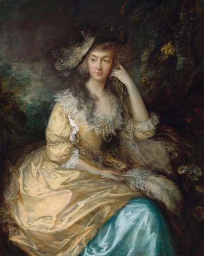 Frances Susanna, Lady de Dunstanville, c. 1786 de Thomas Gainsborough
