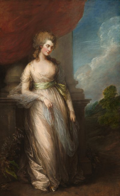 Georgiana, Duquesa de Devonshire, 1783 de Thomas Gainsborough