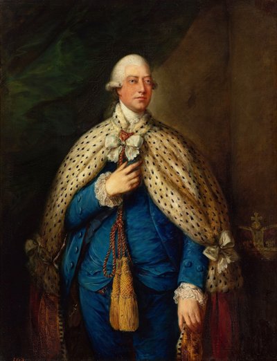 Rey Jorge III del Reino Unido 1738-1820, 1785 de Thomas Gainsborough
